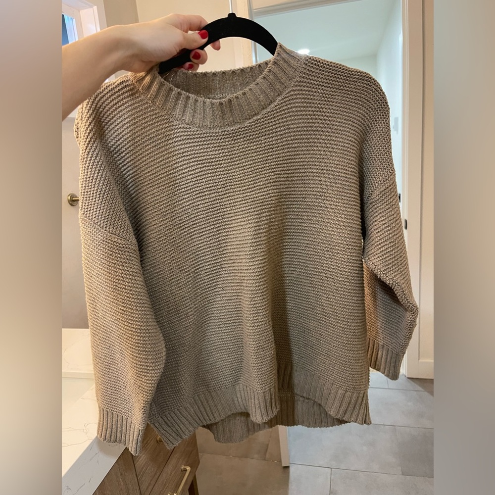 Knit sweater